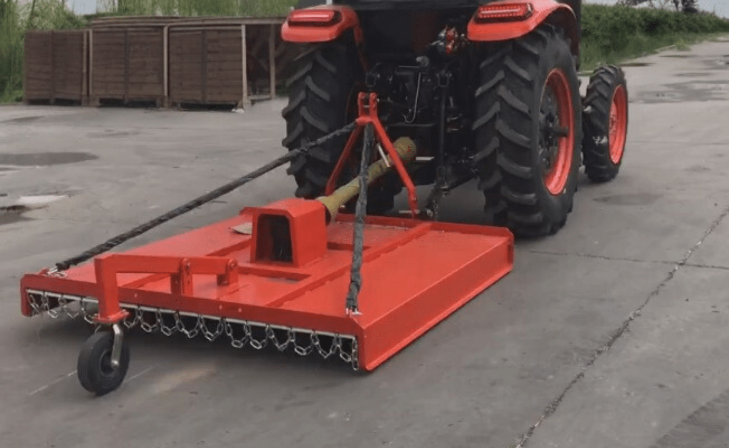Girobroyeur Tondeuse pour Tracteur LEITE - Modèle CLT-140